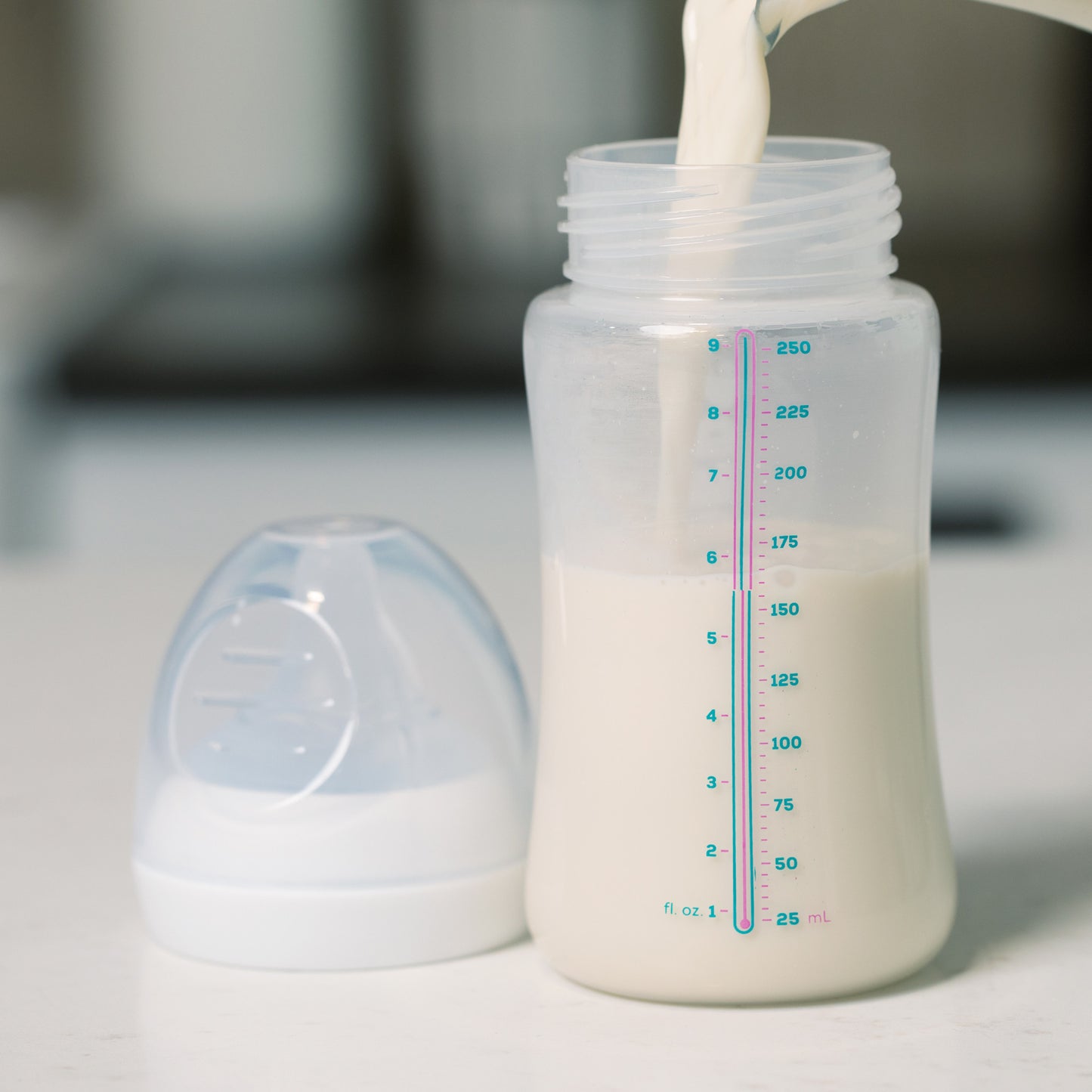 Lil Sippers Color Changing Baby Bottles Newborn Kit - 6 Piece Set