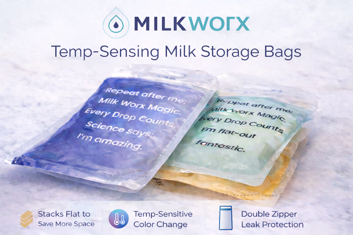 Breastmilk Storage Bags (Qty: 100)